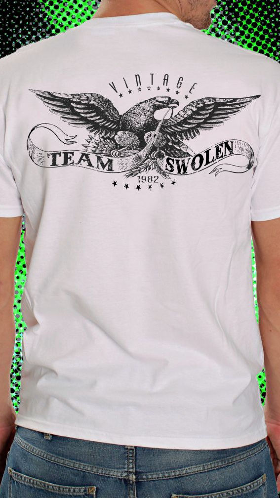 Team Swolen Vintage Eagle